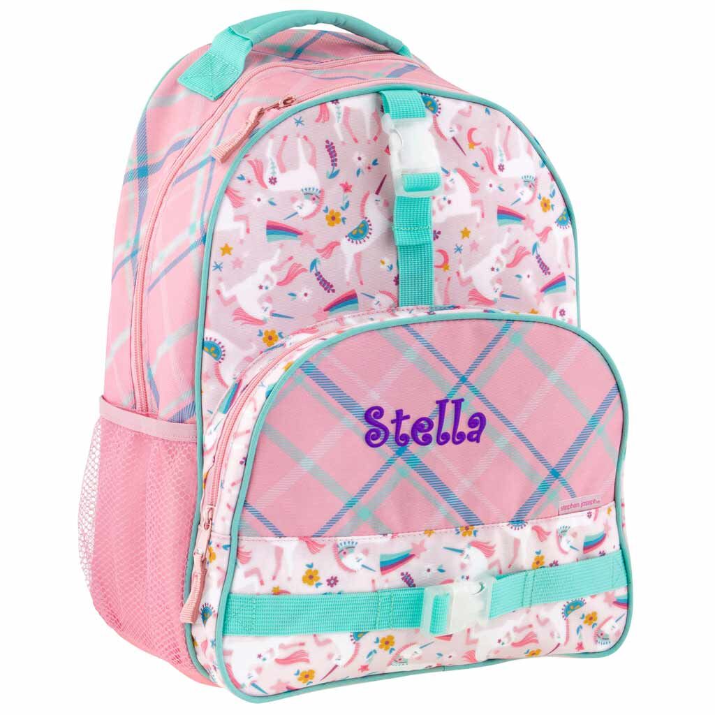 personalized unicorn backpack