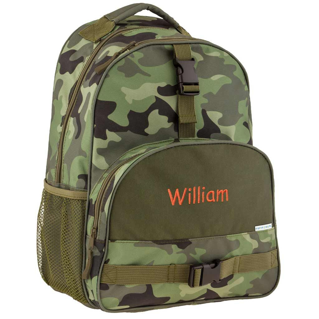 camouflage backpack kids