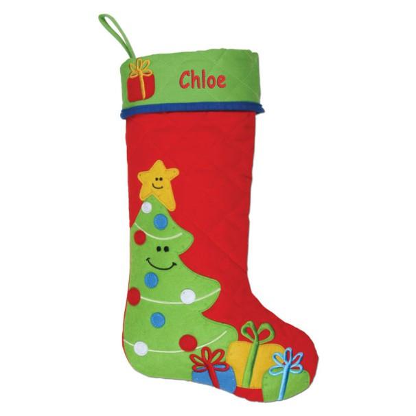 Quilted Christmas Stocking and Stocking Name Tag Patterns — Pin