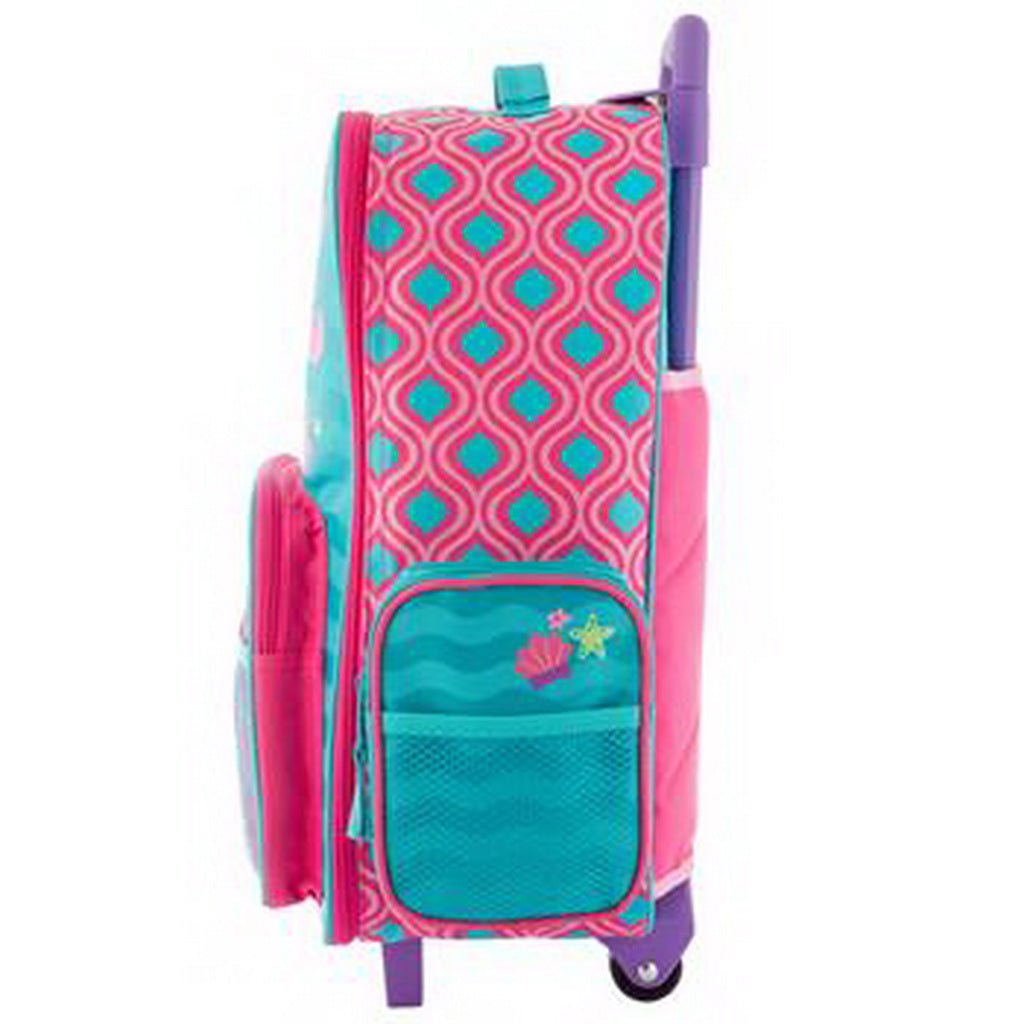 mermaid rolling luggage