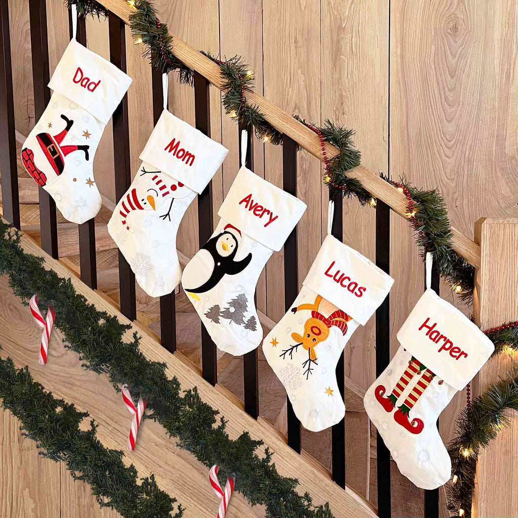 Modern Stocking Name - Metal – Simply Inspired Co.