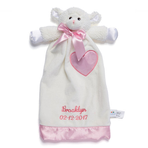 personalised teddy blanket