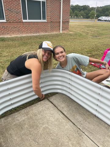 raised garden bed