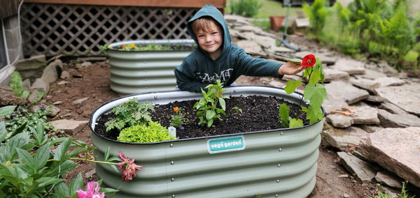 Kids in the garden | Vego Garden