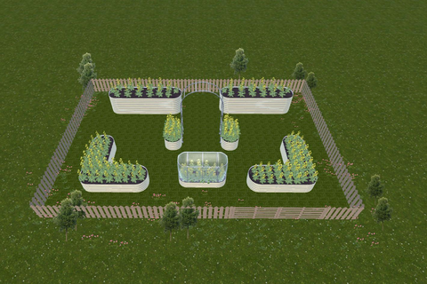 3d garden design