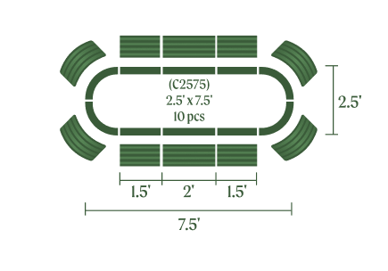 Configuration C2575 | Vego Garden