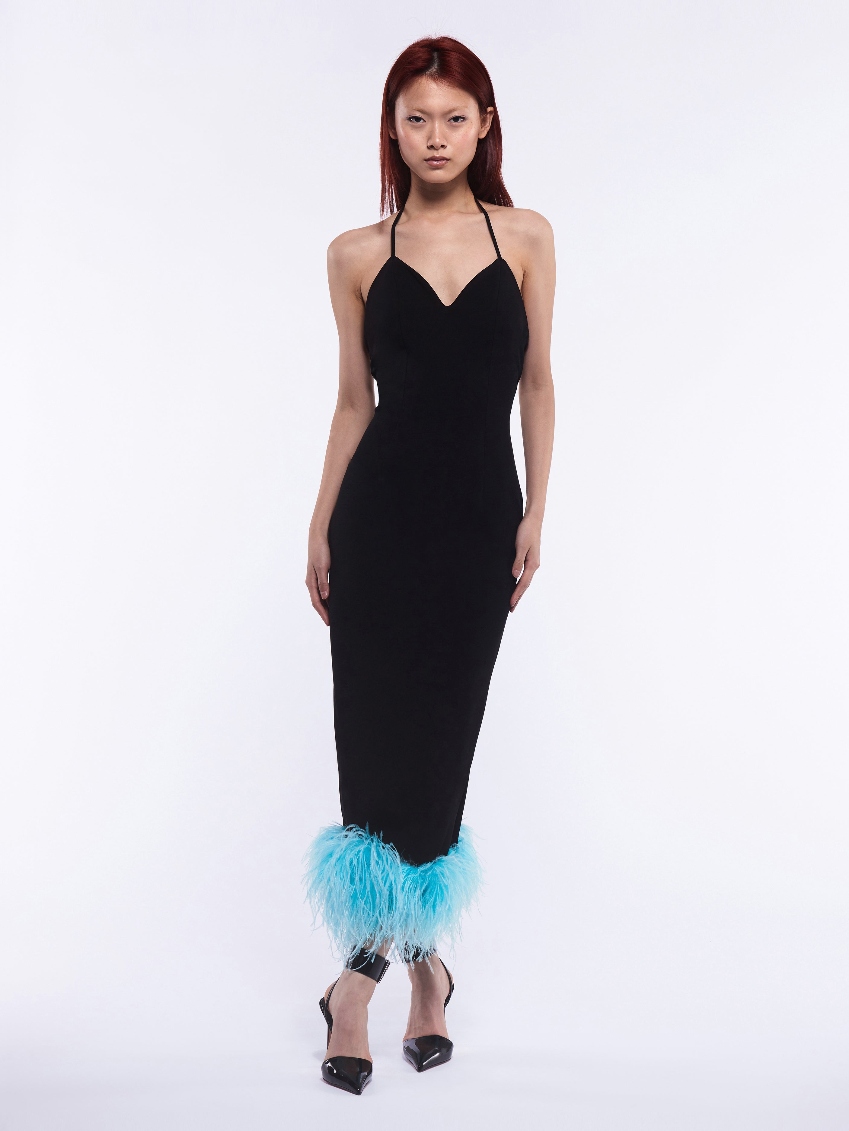 Cindy Dress - Black / Blue – Miscreants