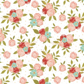 RJR - Moonlight Garden - Corsage Potpourri - 1/2 YARD CUT
