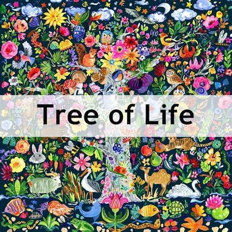 tree of life dear stella fabrics