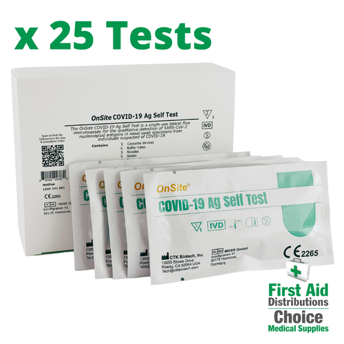 Rapid Antigen Test - Nasal RAT (25)