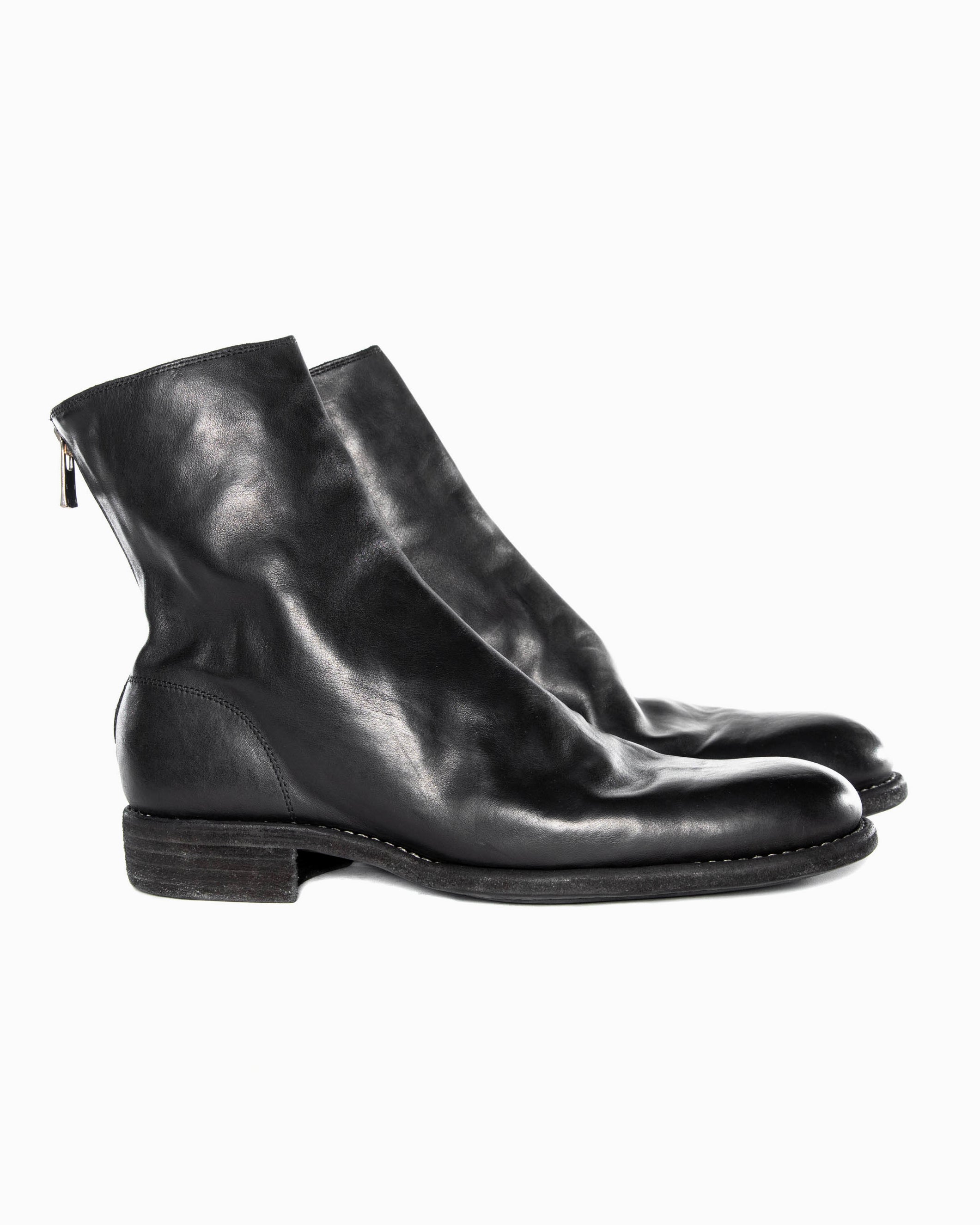 Black Back Zip Boots 796Z – The Archive