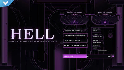 Heaven & Hell Stream Widgets