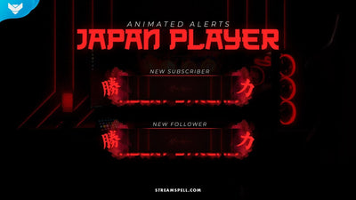 Japan Player Stream Alerts