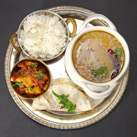 vegan thali