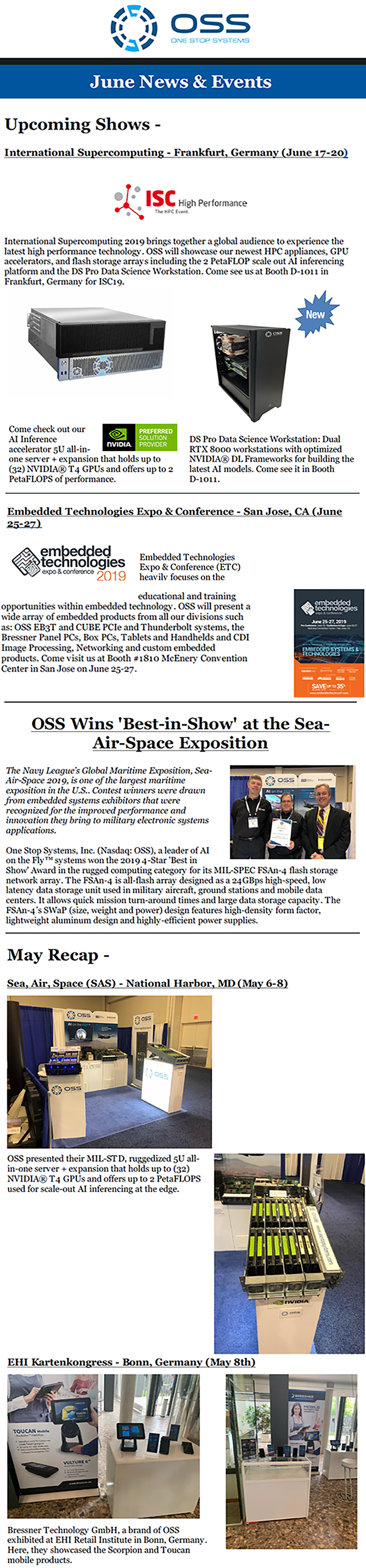 June 2019 Newsletter