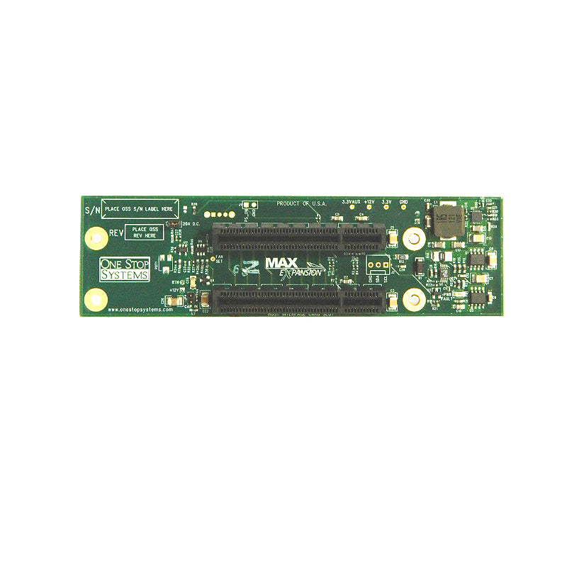 Diacrítico impermeable importar Expansion Backplane, One PCIe x8 3.0 slot (440) - One Stop Systems