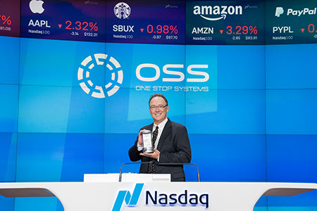 David Raun, CEO of OSS, at Nasdaq