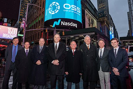 OSS on Nasdaq Tower in Times Square