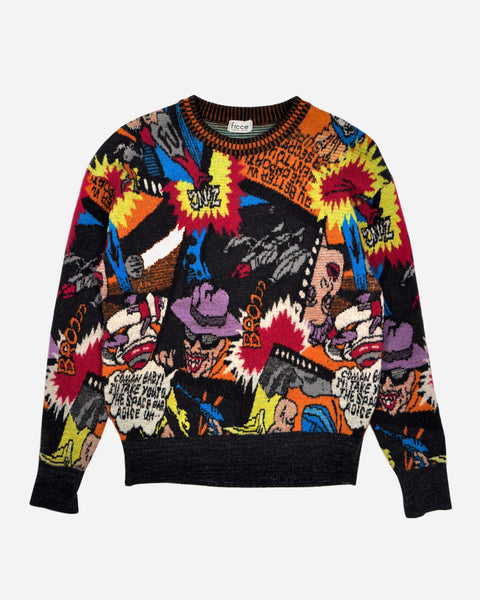 ficce by yoshiyuki konishi 90s comic sweater