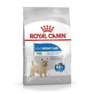 royal canin mini light dog food 8kg