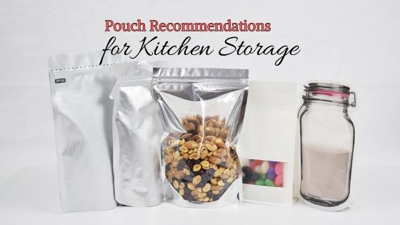 Five Storage Pouch Recommendations For Kitchen Storage