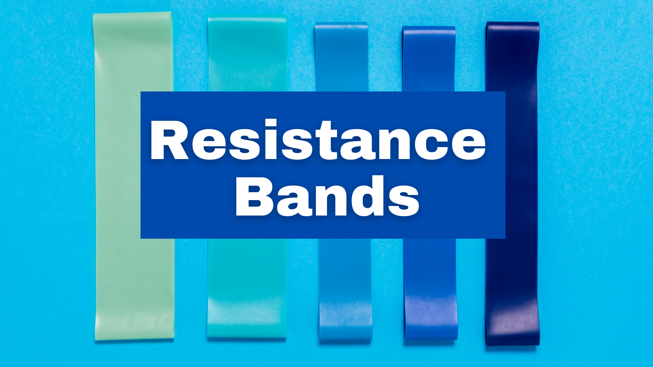 Top Three Holiday Gifts for Your Loved Ones (2020): Resistance Bands