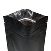 QQ Studio® Matte Waxed Black Mylar Stand Strong™ Bags