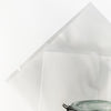 QQ Studio® Sugar White with Translucent Window Jar Design Open Top Bags