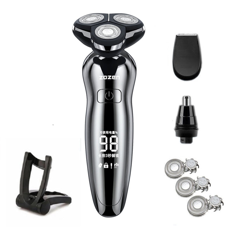 Electric Razor Electric Shaver Rechargeable Shaving Machine for Men Be