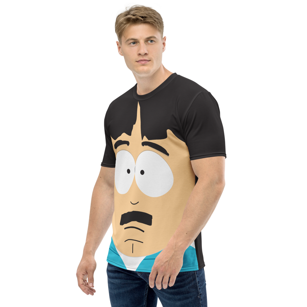 South Park Randy Big Face Adult All-Over Print T-Shirt – South Park ...