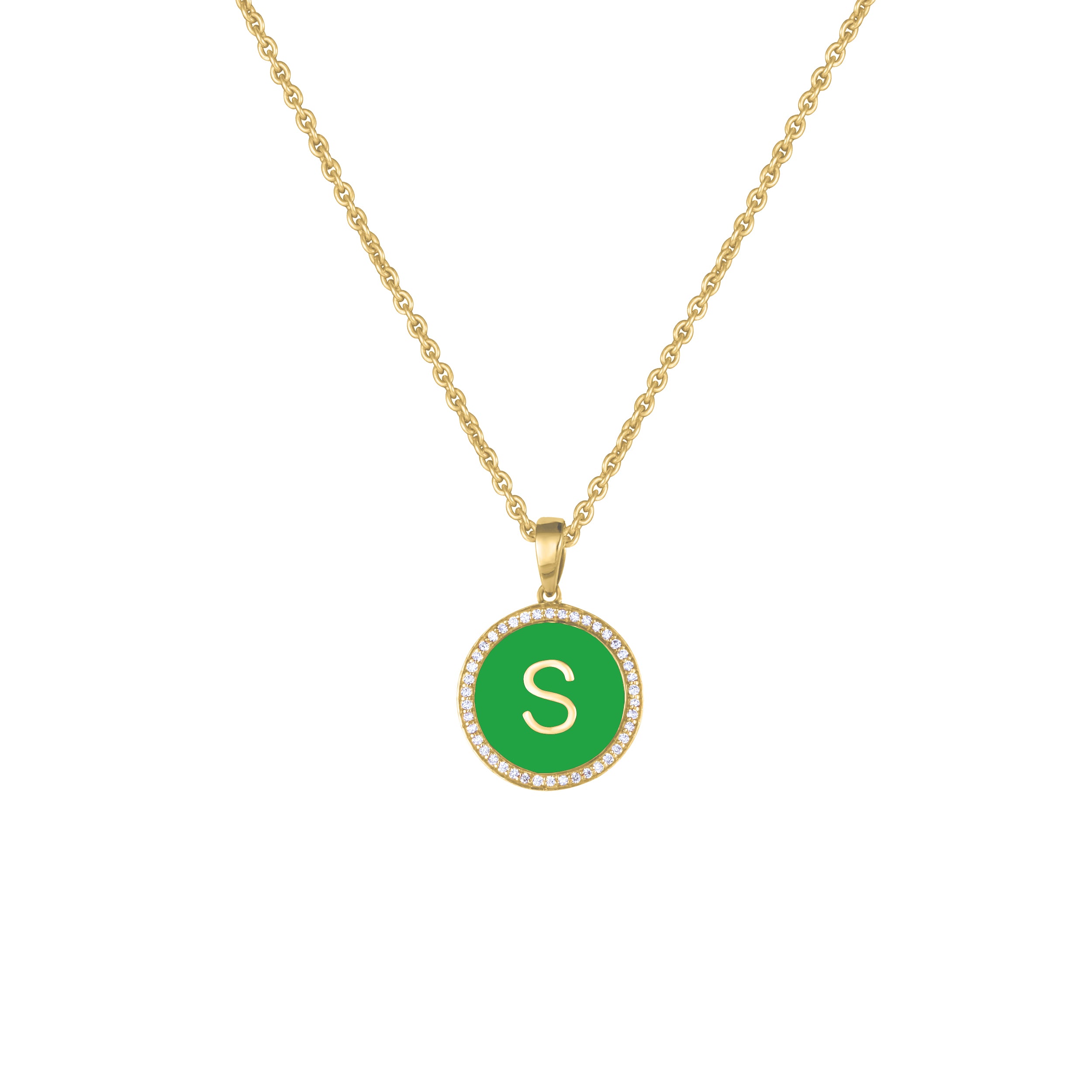Solitaire Diamond Gold Necklace: Diamond Necklace | ShopStreet.ie