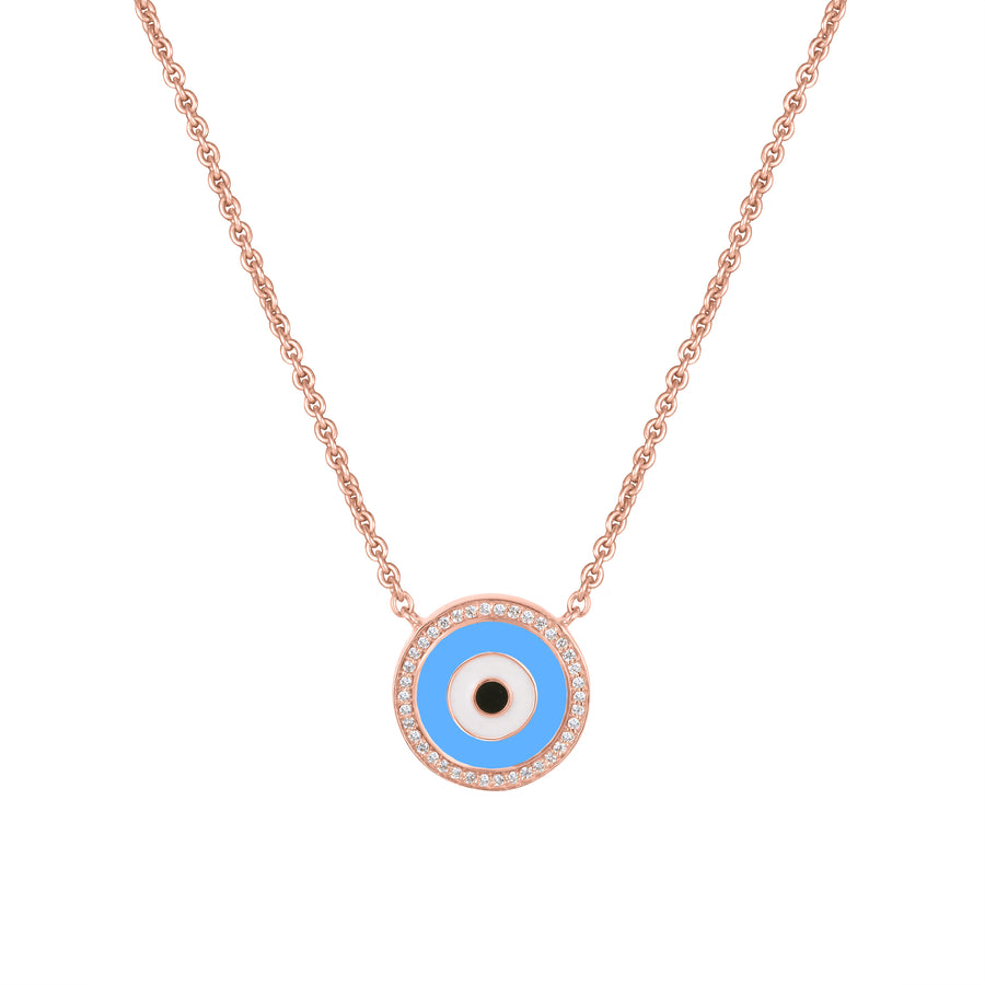 lesa michele evil eye necklace