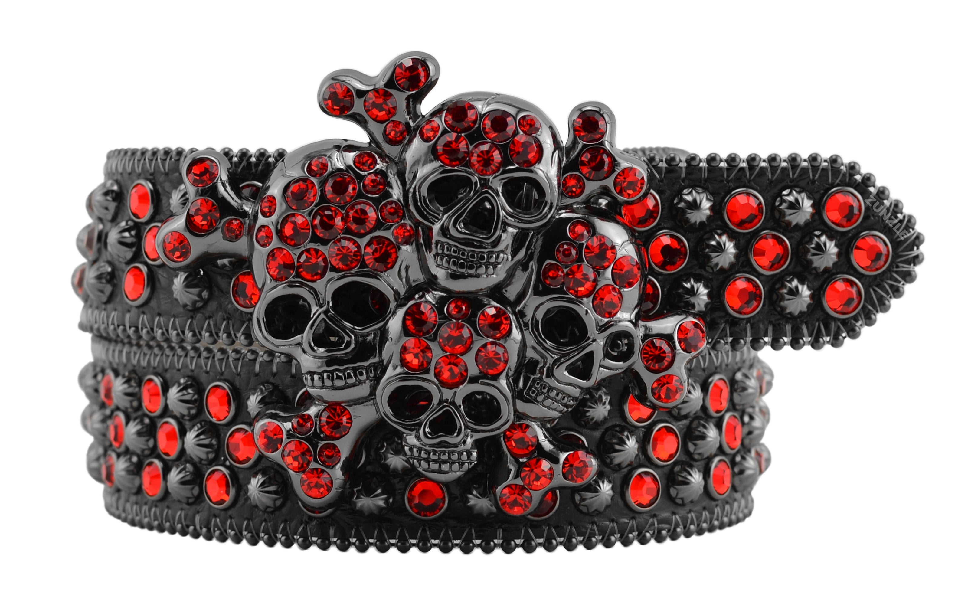 bb belt with skull