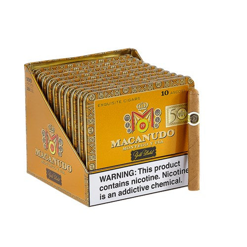 Macanudo Gold Label Tudor – Caja C/25 Puros – Tabacos Fuertes