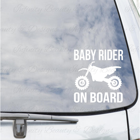 Baby Rider on Board Decal 