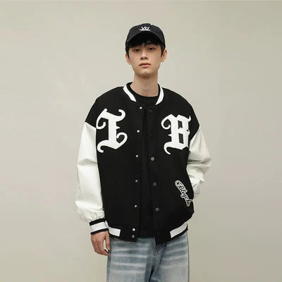 Embroidered-Baseball-Uniform-Jacket – The Korean Fashion