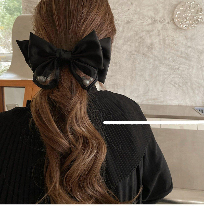Black Bow Hairpin - Shop for Women's Accessories and Jewelry. – The ...