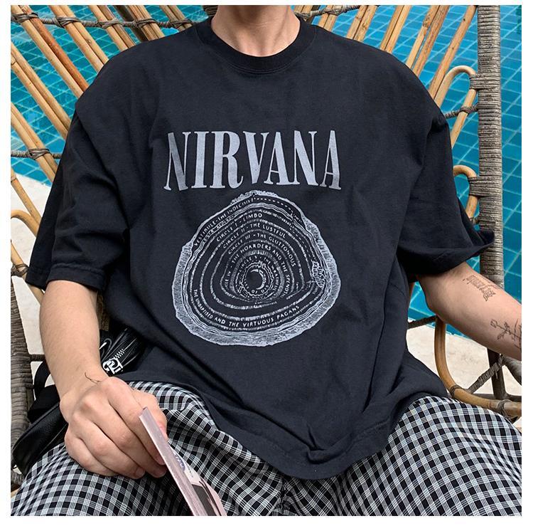 nirvana oversized shirt