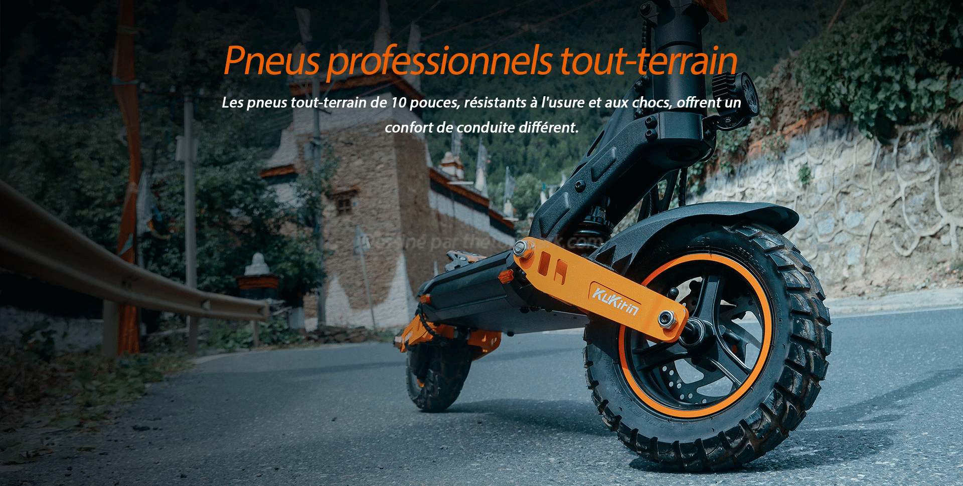 Trottinette électrique KuKirin G2 MAX - 1000W - 960WH - Découvrez la puissance et l'autonomie