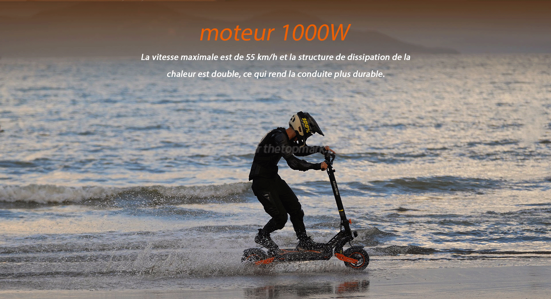 Trottinette électrique KuKirin G2 MAX - 1000W - 960WH - Découvrez la puissance et l'autonomie