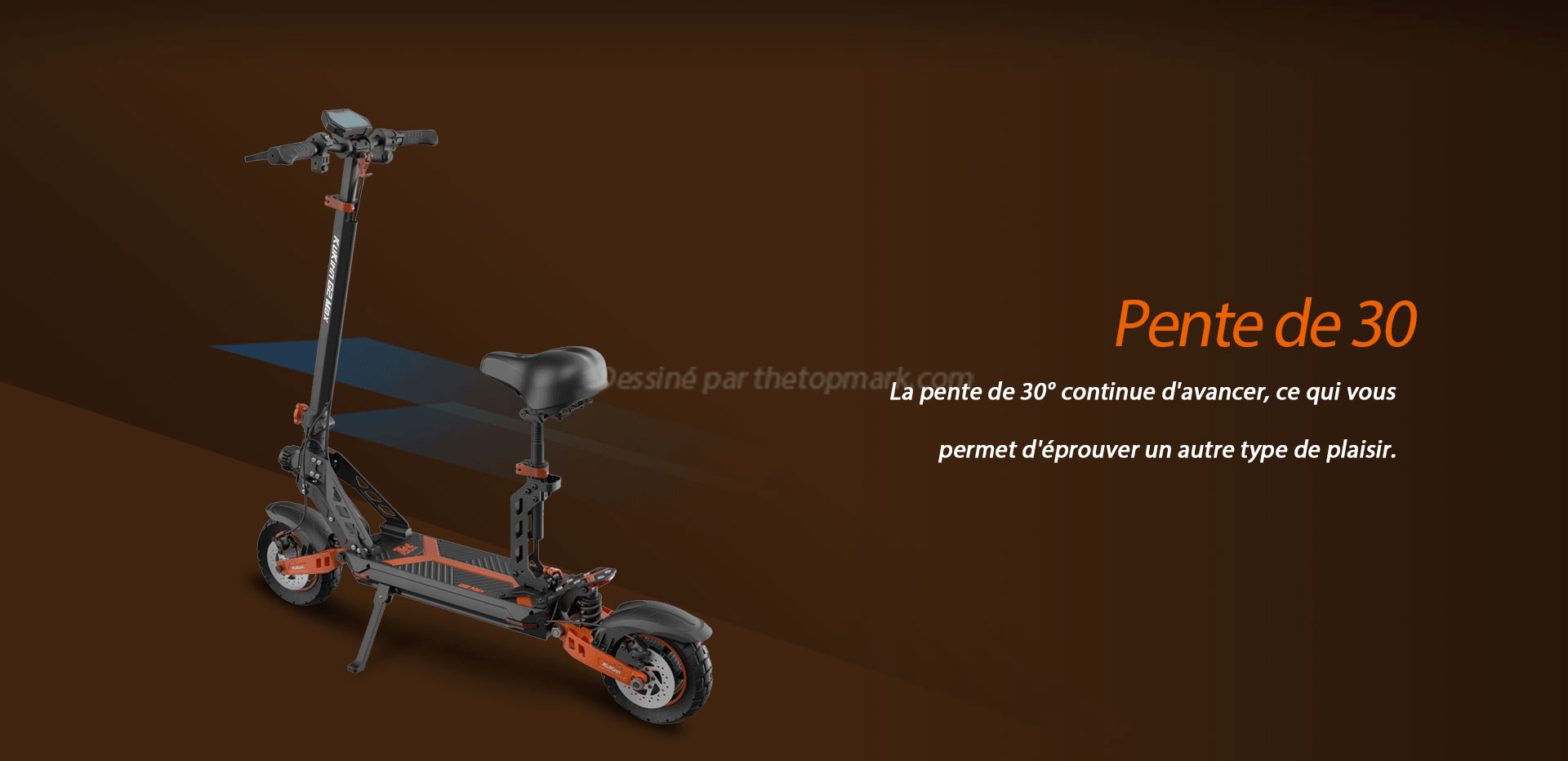 Trottinette électrique KuKirin G2 MAX - 1000W - 960WH - Découvrez la puissance et l'autonomie