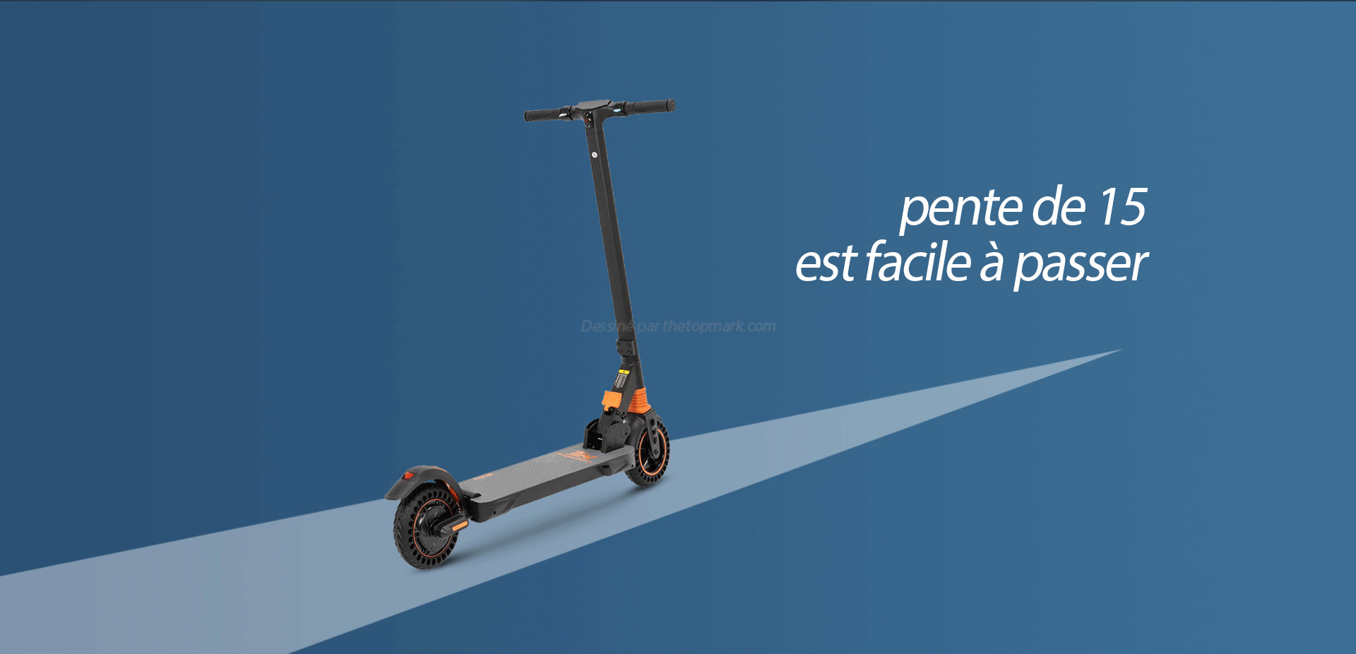 Trottinette électrique KugooKirin S1 PRO avec 350W de puissance et batterie de 270WH, idéale pour vos déplacements en ville