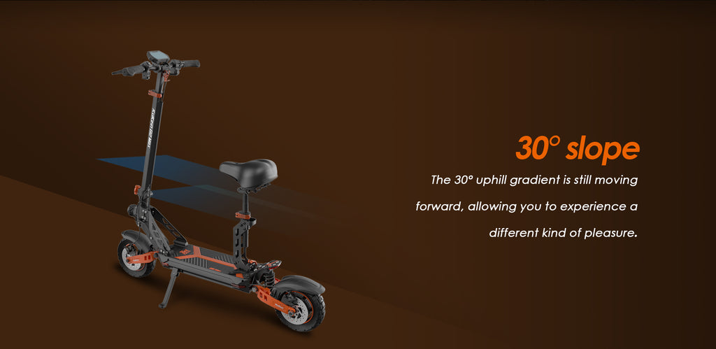 Ride in style with the KuKirin G2 MAX electric scooter. Experience the power of a 1000W motor and the convenience of a 960WH battery.