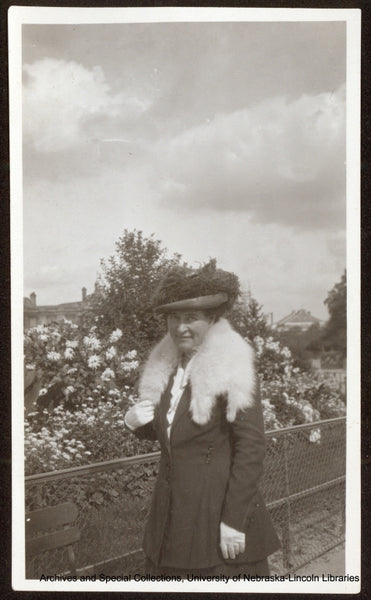 Willa Cather in Paris, Willa Cather Images Gallery, Willa Cather Archive, University of Nebraska-Lincoln Collections