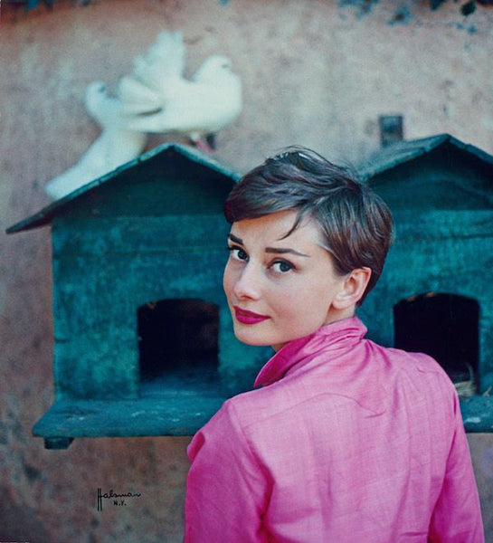 Audrey Hepburn, La Vigna, 1955