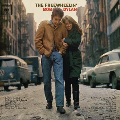 Bob Dylan and Suze Rotolo Freewheelin' Cover