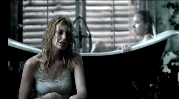 Faith Hill "Cry" video that Taylor Swift took for "Back to December"