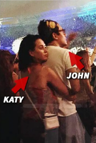 Katy Perry and John Mayer at the Grateful Dead Fare Thee Well Concert in Chicago 4 July 2015