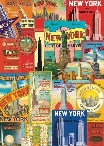 Cavallini & Co Vintage New York Wrapping Paper