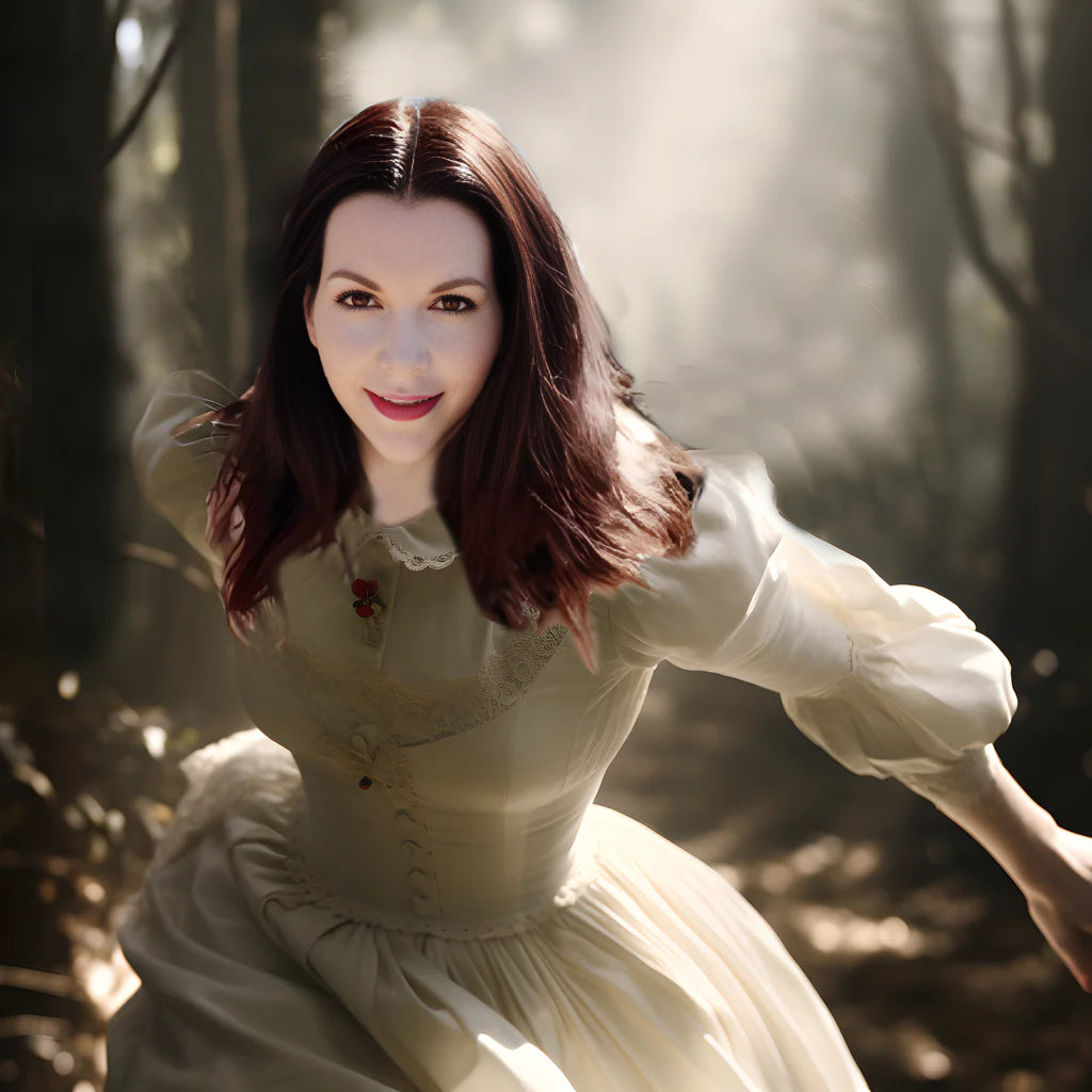 Shiloh Richter Snow White Running in the Woods